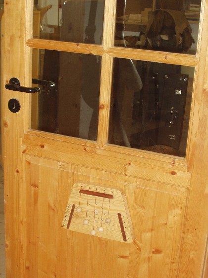 Türharfe – Detail